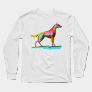 Dingo Flour Fremantle Logo in Colour Long Sleeve T-Shirt